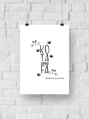 Kotastrofa - plakat do druku