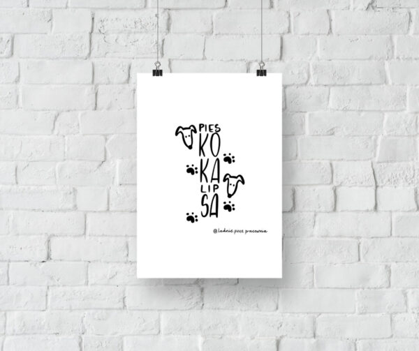 Pieskokalipsa - plakat do druku