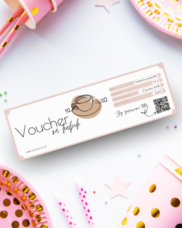 Voucher na ręcznie malowany kubek