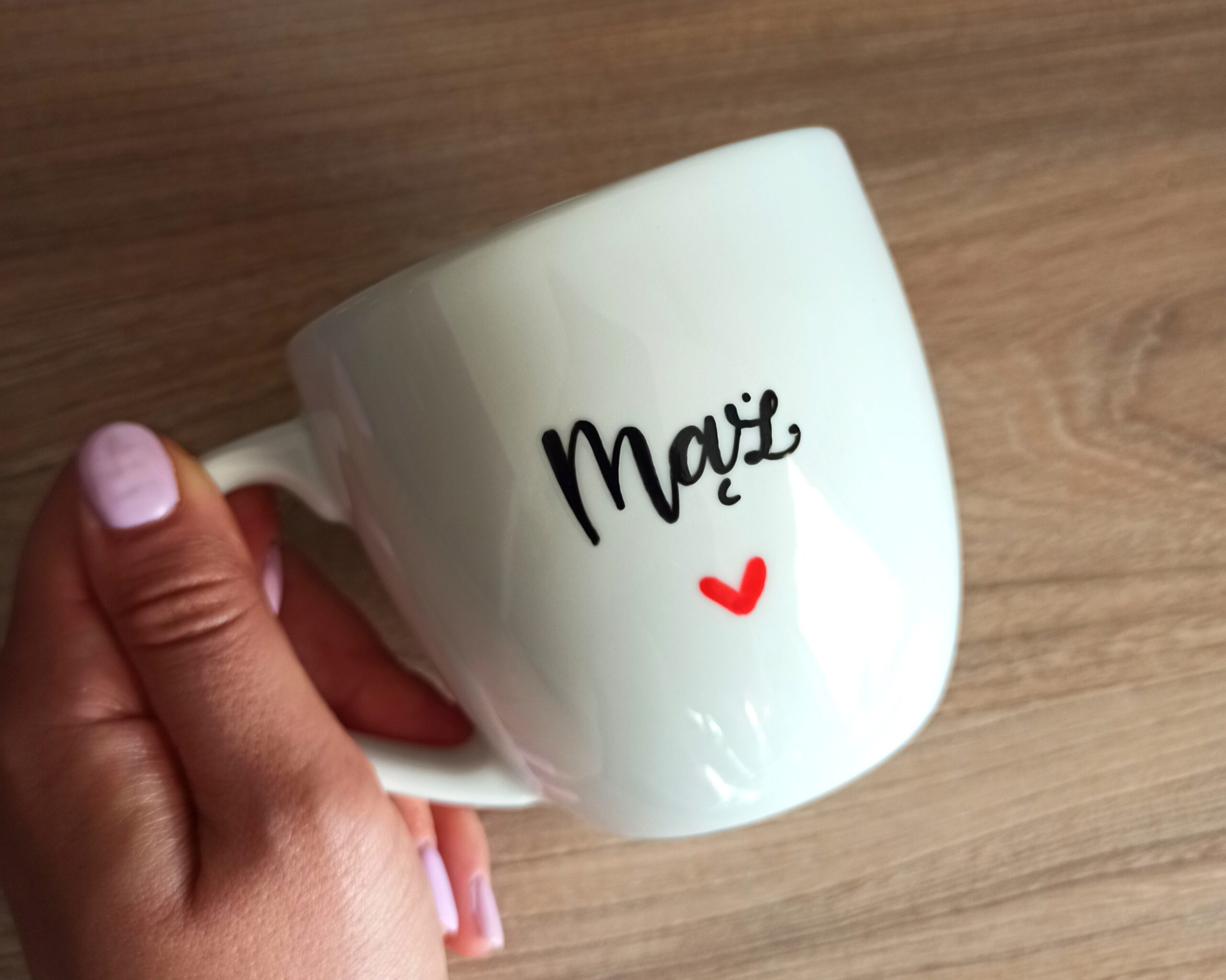 kubek z napisem mąż