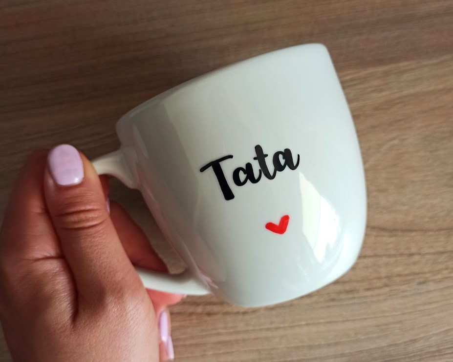 kubek z napisem tata