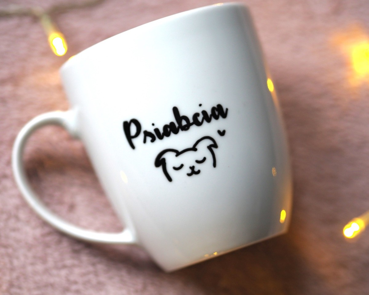 kubek dla psiej babci psiabcia