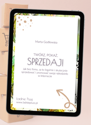 gdzie i jak sprzedawać rękodzieło e-book